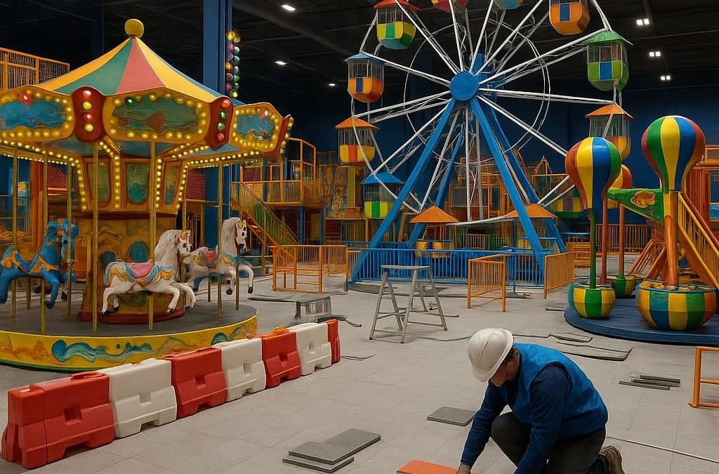 راه اندازی شهربازی سرپوشیده