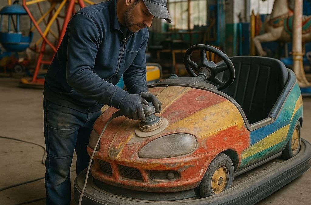 نوسازی دستگاه‌ های شهربازی سرپوشیده