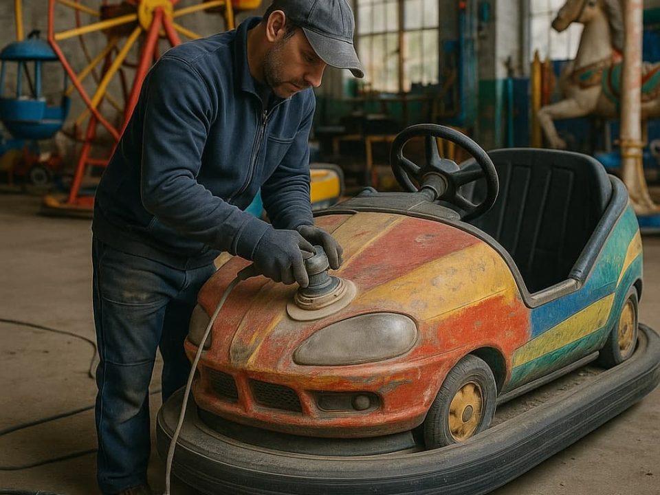 نوسازی دستگاه‌ های شهربازی سرپوشیده