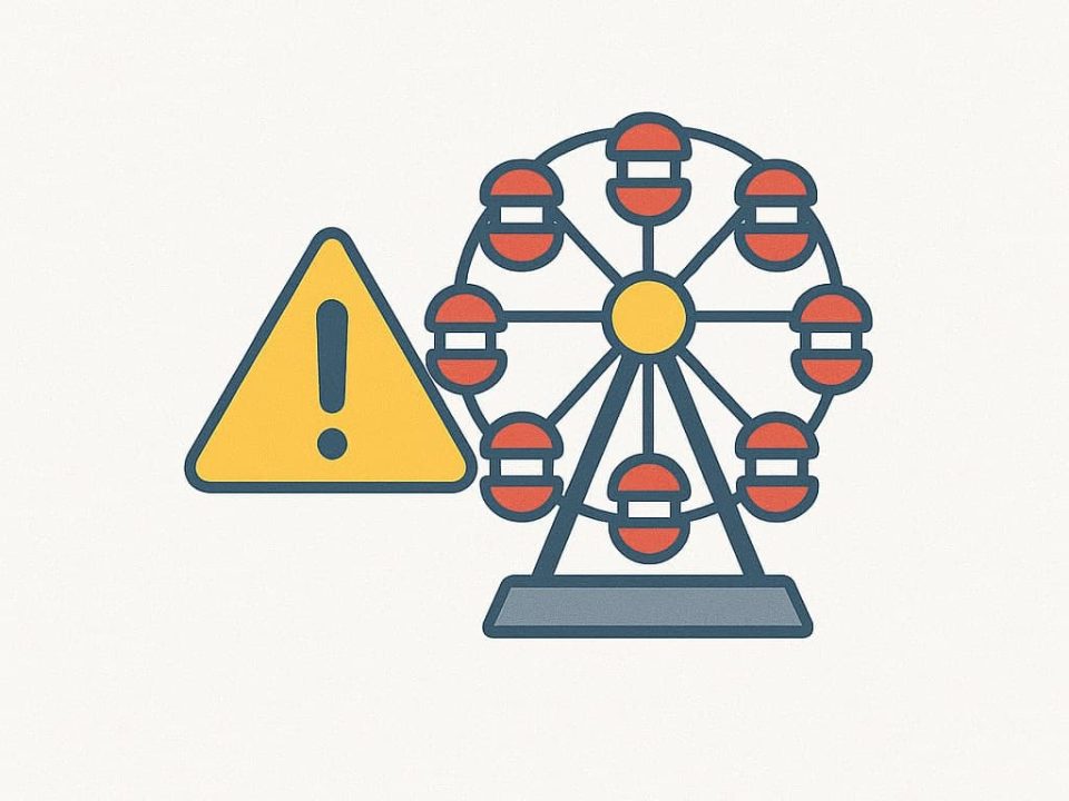 راهنمای ایمنی دستگاه‌های شهربازی